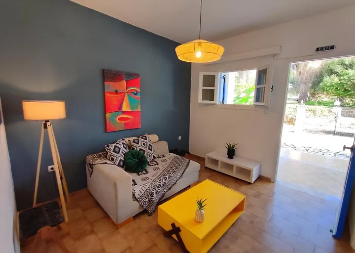 Apartment Spasmata Village - Cozy Sea View Next To Only Adults No Kitchenette Minia